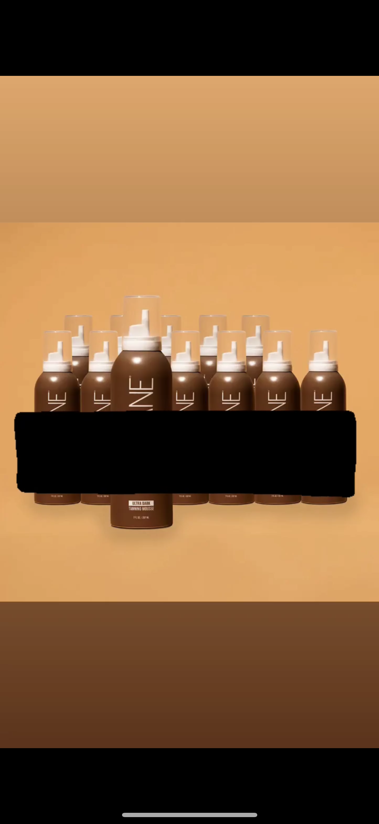 Ultra dark tann