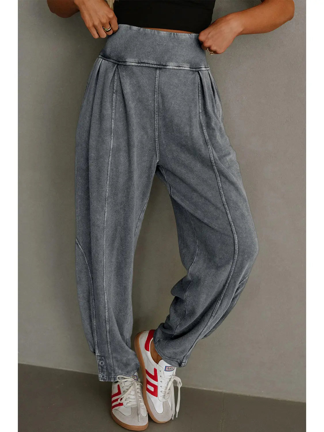 Mineral washed joggers